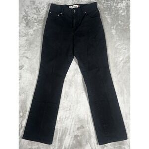 VTG Y2K 2005 Levi's 550 Women"s Relaxed Fit Denim Bootcut Jeans Black Size 6M
